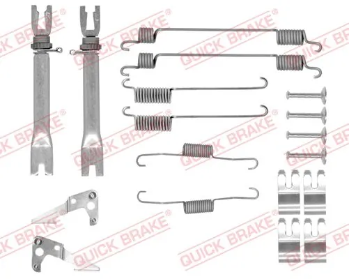 Accessory Kit, brake shoes